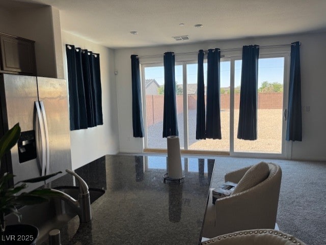 411 Hellebores Ave, North Las Vegas, NV 89084 - living room featuring carpet flooring