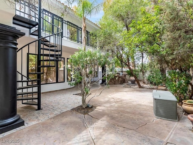 21 Sawgrass Ct, Las Vegas, NV 89113 - view of patio with stairway