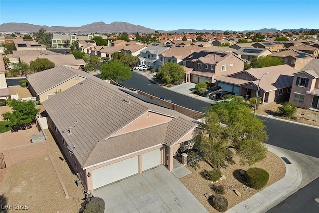 4308 Brazil Palm Ct, North Las Vegas, NV 89032 - aerial view of residential area featuring mountains