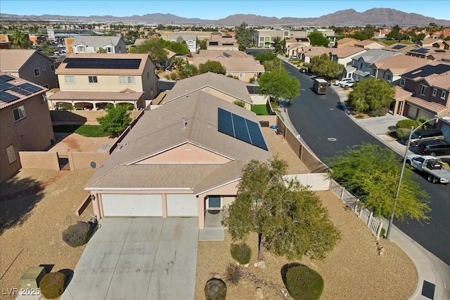4308 Brazil Palm Ct, North Las Vegas, NV 89032 - aerial view of residential area with a mountain backdrop