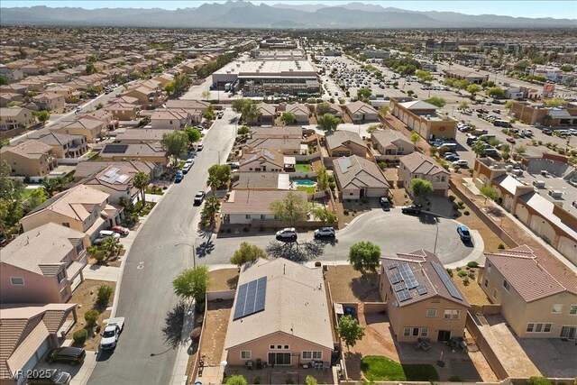 4308 Brazil Palm Ct, North Las Vegas, NV 89032 - aerial perspective of suburban area with a mountainous background