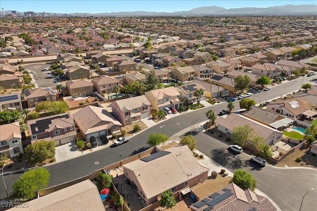 4308 Brazil Palm Ct, North Las Vegas, NV 89032 - aerial view of residential area with mountains
