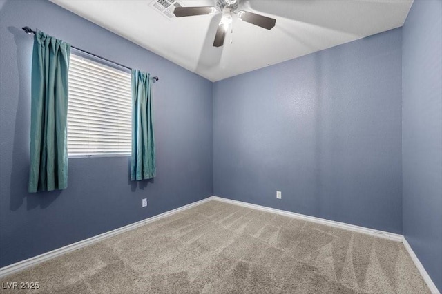 4308 Brazil Palm Ct, North Las Vegas, NV 89032 - unfurnished room featuring carpet floors, ceiling fan, and baseboards