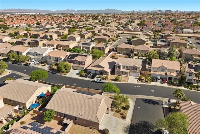 4308 Brazil Palm Ct, North Las Vegas, NV 89032 - aerial perspective of suburban area featuring a mountain backdrop