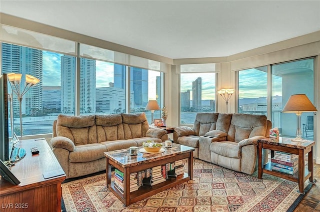 222 Karen Ave Unit 601, Las Vegas, NV 89109 - living room with a city view