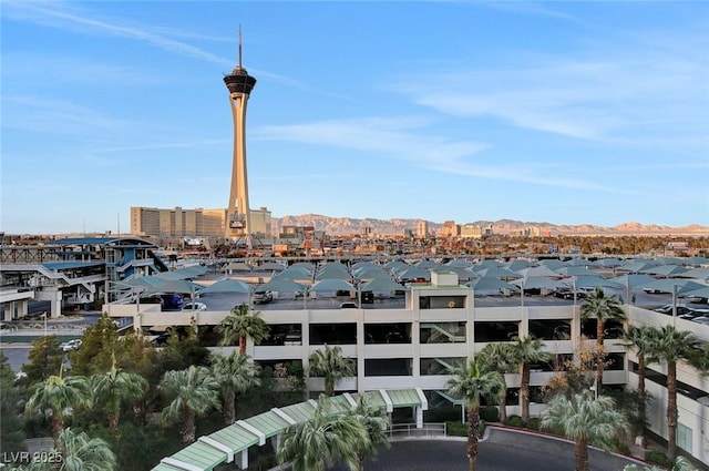 222 Karen Ave Unit 601, Las Vegas, NV 89109 - water view featuring a mountain backdrop