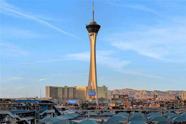 222 Karen Ave Unit 601, Las Vegas, NV 89109 - exterior space featuring a mountain backdrop