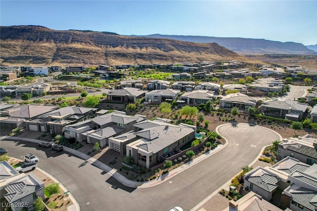 5155 Rock Daisy Dr, Las Vegas, NV 89135 - aerial perspective of suburban area featuring a mountain backdrop