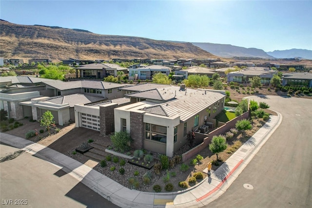 5155 Rock Daisy Dr, Las Vegas, NV 89135 - aerial view of residential area featuring a mountainous background