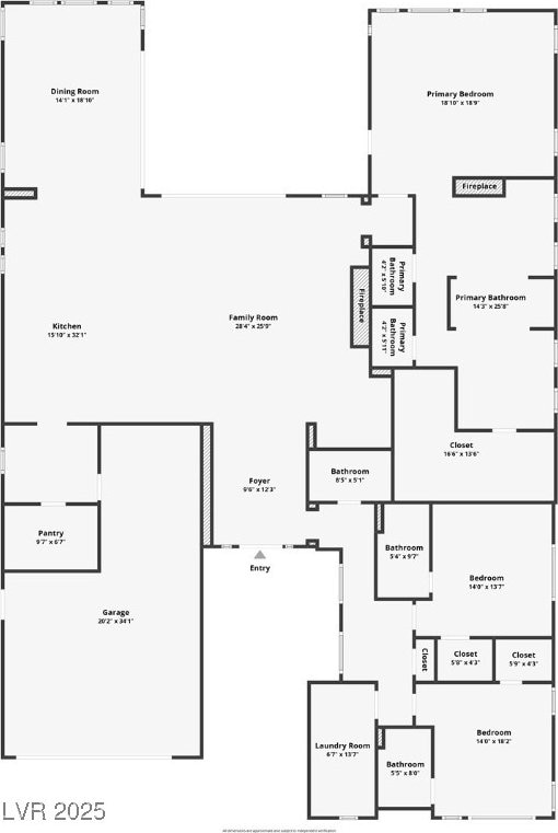 5155 Rock Daisy Dr, Las Vegas, NV 89135 - property floor plan