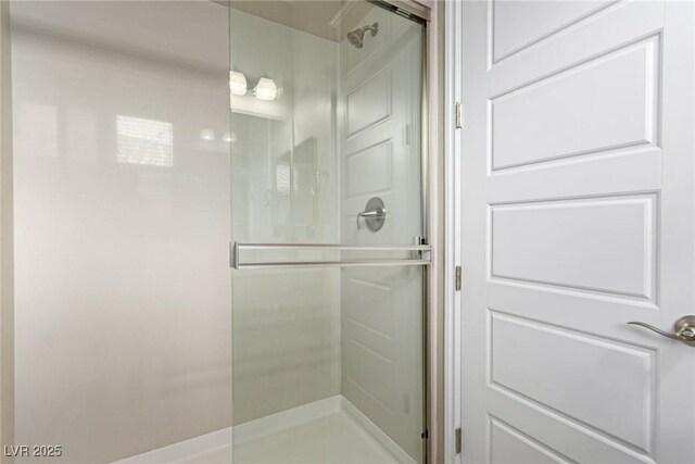 3929 Reyes Ave, Las Vegas, NV 89141 - bathroom featuring a shower stall