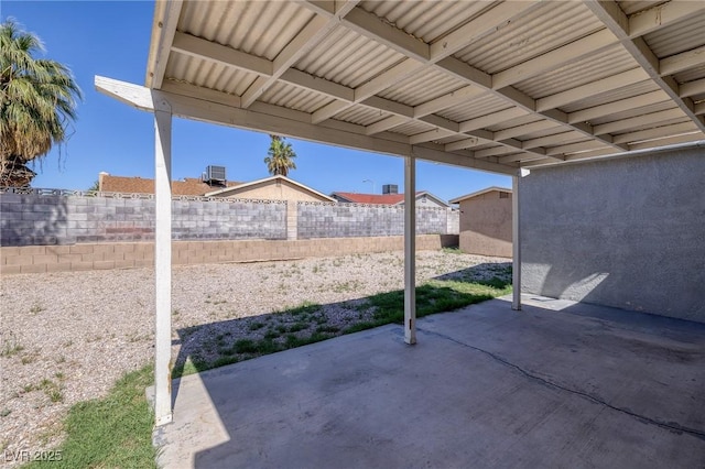 5535 Oxbow St, Las Vegas, NV 89119 - fenced backyard featuring a patio area