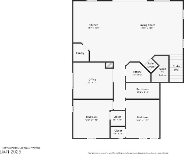 424 Vigo Port St, Las Vegas, NV 89138 - floor plan / room layout