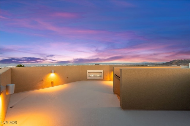 424 Vigo Port St, Las Vegas, NV 89138 - view of patio terrace at dusk