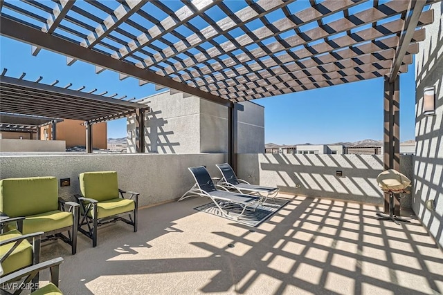 2507 Silent View Ave, Henderson, NV 89044 - view of patio / terrace featuring a pergola