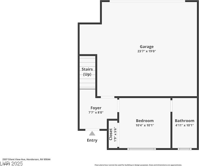 2507 Silent View Ave, Henderson, NV 89044 - floor plan / room layout