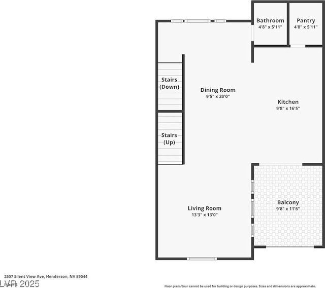 2507 Silent View Ave, Henderson, NV 89044 - room layout