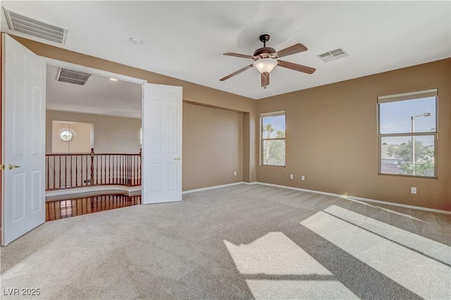 5949 Casa Coronado Ave, Las Vegas, NV 89131 - carpeted empty room with a ceiling fan and baseboards