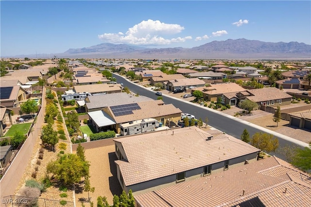 7265 Southern Magnolia St, Las Vegas, NV 89149 - aerial perspective of suburban area with a mountainous background