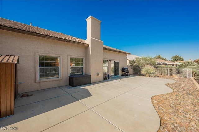 5133 Burr Oak Dr, Las Vegas, NV 89130 - view of patio / terrace with grilling area