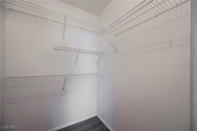 5133 Burr Oak Dr, Las Vegas, NV 89130 - spacious closet with dark wood-type flooring