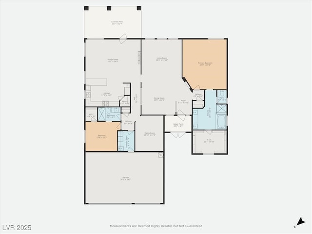 1763 Crystal Stream Ave, Henderson, NV 89012 - property floor plan