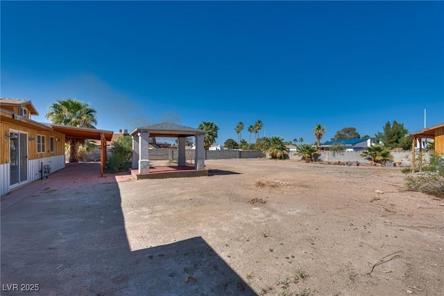 7950 Red Barn Dr, Las Vegas, NV 89123 - view of yard with a gazebo and a patio area