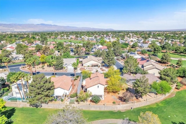 5216 Desert Star Dr, Las Vegas, NV 89130 - aerial view of property's location featuring nearby suburban area and a mountainous background