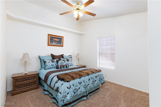 905 White Thunder St, Henderson, NV 89002 - carpeted bedroom with baseboards and a ceiling fan
