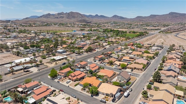 905 White Thunder St, Henderson, NV 89002 - aerial perspective of suburban area with a mountainous background