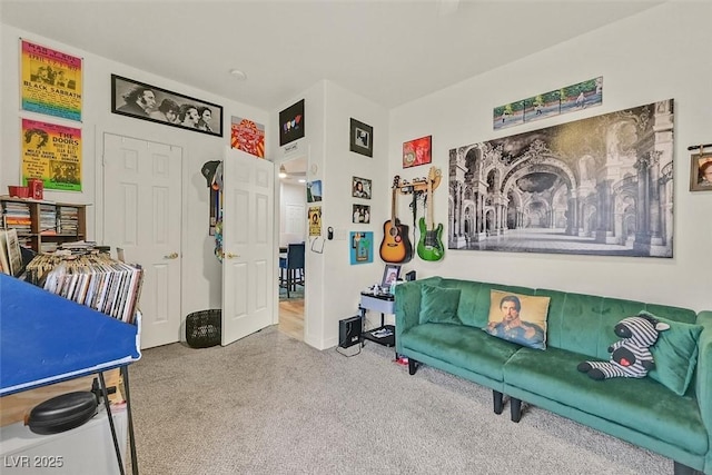 8737 Red Brook Dr Unit 201, Las Vegas, NV 89128 - carpeted living room with baseboards