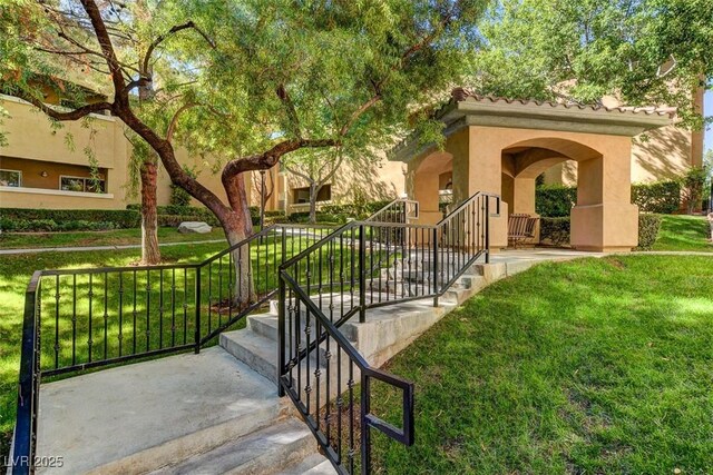 8717 Red Brook Dr Unit 201, Las Vegas, NV 89128 - view of property's community with a yard