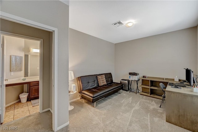 8717 Red Brook Dr Unit 201, Las Vegas, NV 89128 - home office with carpet and baseboards