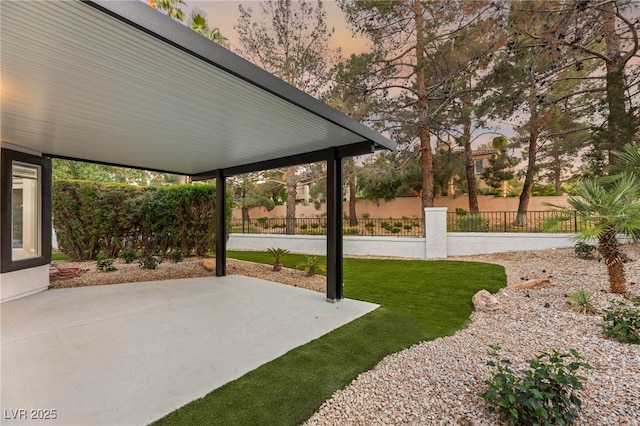 9029 Rivers Edge Dr, Las Vegas, NV 89117 - view of yard featuring a patio area