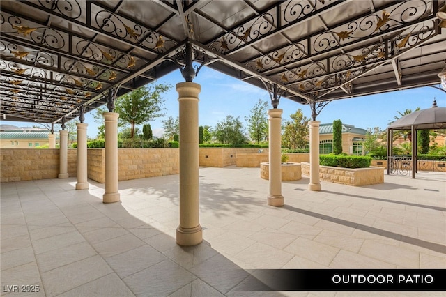 9101 Alta Dr Unit 102, Las Vegas, NV 89145 - view of patio with a pergola
