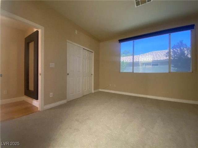 5376 S Conquistador St, Las Vegas, NV 89148 - unfurnished bedroom featuring carpet floors, baseboards, and a closet