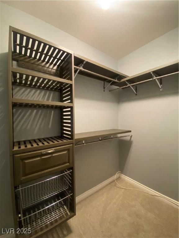 5376 S Conquistador St, Las Vegas, NV 89148 - walk in closet with carpet floors