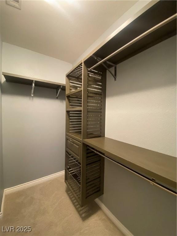 5376 S Conquistador St, Las Vegas, NV 89148 - spacious closet featuring light colored carpet
