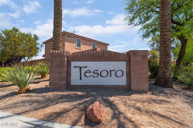 2825 Shayla Bay Ave, North Las Vegas, NV 89086 - view of community / neighborhood sign