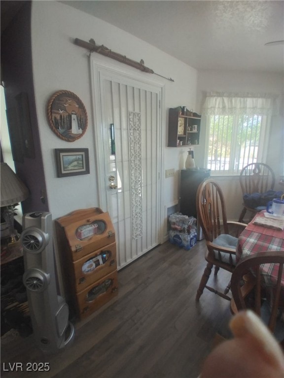 1611 Red Rock Dr, Pahrump, NV 89048 - dining room featuring wood finished floors