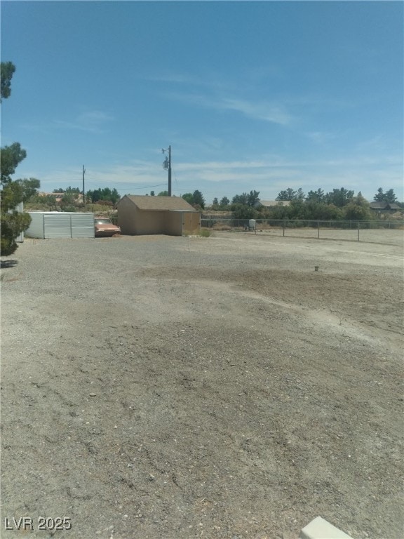 1611 Red Rock Dr, Pahrump, NV 89048 - view of yard