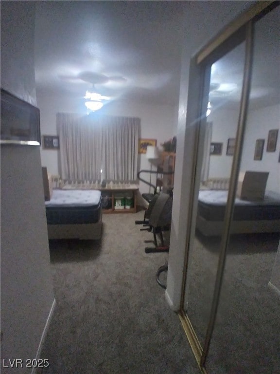 1611 Red Rock Dr, Pahrump, NV 89048 - bedroom with carpet floors