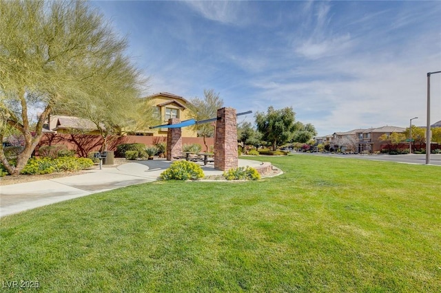 5434 Fawn Chase Way, Las Vegas, NV 89135 - view of yard