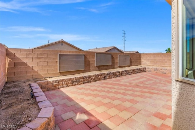 10642 Dawns Mist Ave, Las Vegas, NV 89129 - fenced backyard featuring a patio
