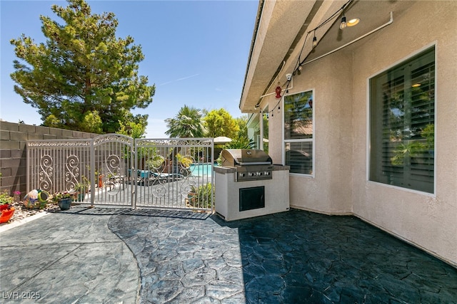 7718 Willow Cove Cir, Las Vegas, NV 89129 - view of patio / terrace featuring area for grilling
