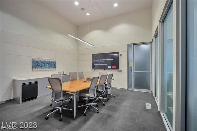 3722 Las Vegas Blvd Unit 603, Las Vegas, NV 89158 - carpeted office space with a towering ceiling and recessed lighting