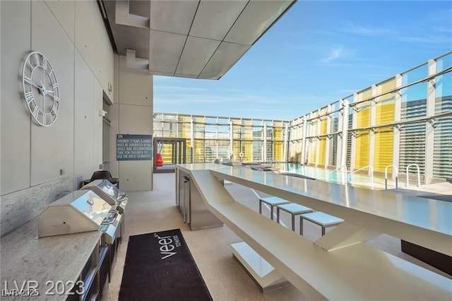 3722 Las Vegas Blvd Unit 603, Las Vegas, NV 89158 - balcony featuring exterior kitchen