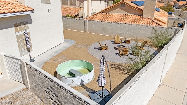 2021 Summit Pointe Dr, Las Vegas, NV 89117 - view of fenced backyard