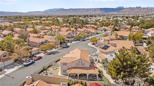 2021 Summit Pointe Dr, Las Vegas, NV 89117 - aerial perspective of suburban area with mountains