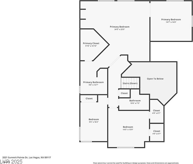 2021 Summit Pointe Dr, Las Vegas, NV 89117 - home floor plan